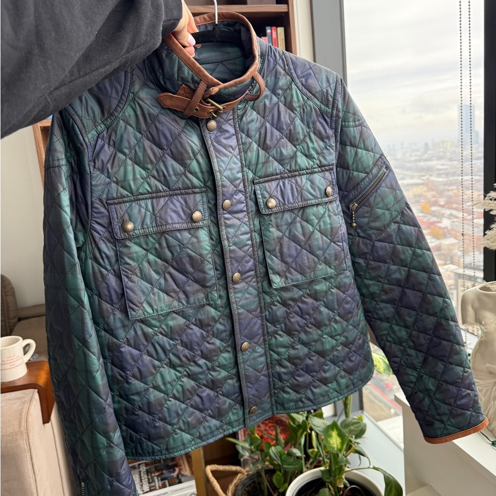 Polo Ralph Lauren Quilted Jacket Plaid - size M - Picture 11 of 17